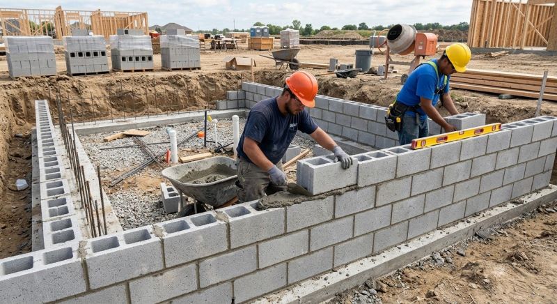 Concrete Blocks Installation in West Hartford, CT