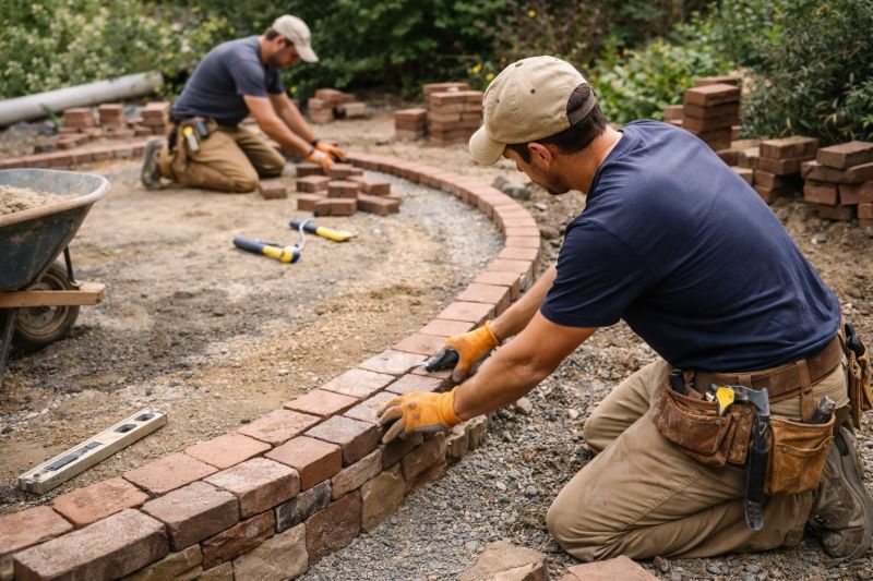 Brick Landscaping Service in Worcester, MA