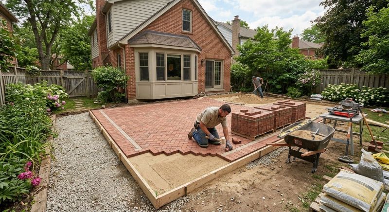 Brick Paving Installation in Stamford, CT