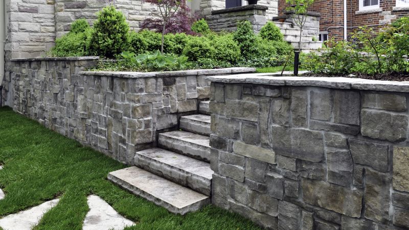 Stone Retaining Wall Repair